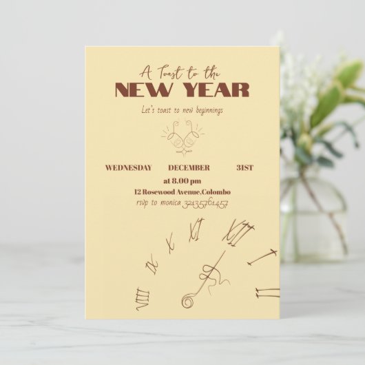 Invitations (Debout devant)