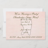 Invitations 2013 de fête de remise des diplômes (Dos)