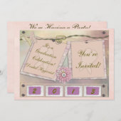 Invitations 2013 de fête de remise des diplômes (Devant / Derrière)