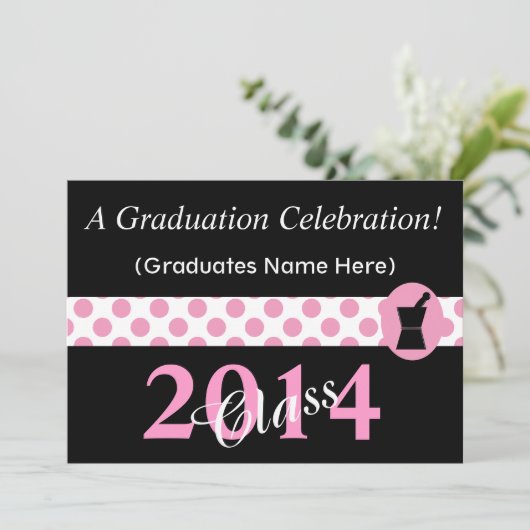 Invitations 2014 d'obtention du diplôme de (Debout devant)