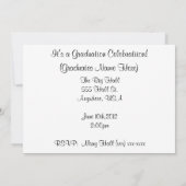 Invitations 2014 d'obtention du diplôme de (Dos)