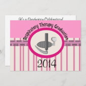 Invitations 2014 d'obtention du diplôme de (Devant / Derrière)