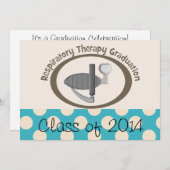 Invitations 2014 d'obtention du diplôme de (Devant / Derrière)