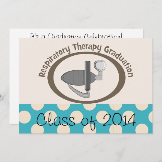 Invitations 2014 d'obtention du diplôme de (Devant / Derrière)