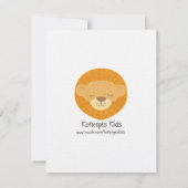 Invitations 4,25 de fête d'anniversaire d'hockey (Dos)