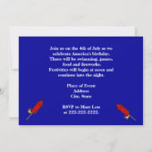 Invitations 4 juillet (Dos)