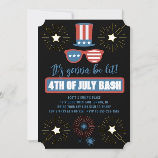 Invitations 4 juillet (Devant)