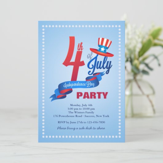 Invitations 4 juillet (Debout devant)