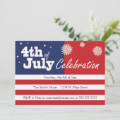 Invitations 4 juillet célébration (Debout devant)