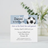 Invitations 5,25 de fête d'anniversaire du (Debout devant)