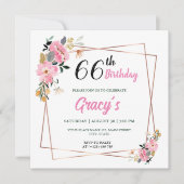 Invitations 66e anniversaire (Devant)