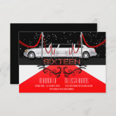 Invitations à 16 fêtes de fin d'année de Red Carpe (Devant / Derrière)