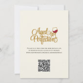 Invitations à 50e anniversaire : Mettez votre phot (Dos)