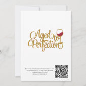 Invitations à 50e anniversaire : Pour tous les jeu (Dos)