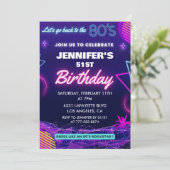 Invitations à 51e anniversaire Retour à la fête de (Debout devant)