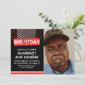 Invitations à 80e anniversaire Hommes Party Photo  (Debout devant)