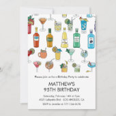 Invitations à 95e anniversaire Cocktail Contempora (Devant)