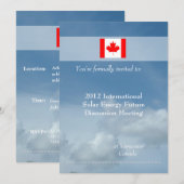 Invitations à des réunions professionnelles intern (Devant / Derrière)