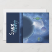 Invitations à des soirées thématiques spatiales - (Devant)