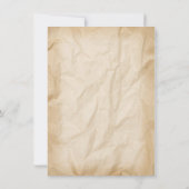 Invitations à ébullition de l'écrevisse sur papier (Dos)