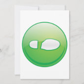 Invitations à empreinte unique (Devant)