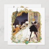 Invitations à la Ball & Peacock du 18e siècle (Devant / Derrière)