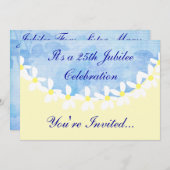 Invitations à la célébration du 25e Jubilé de Soeu (Devant / Derrière)
