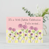 Invitations à la célébration du 50e anniversaire d (Debout devant)