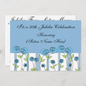 Invitations à la célébration du 50e anniversaire d (Devant / Derrière)