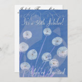 Invitations à la célébration du 50e anniversaire d (Devant / Derrière)