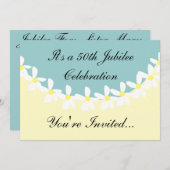 Invitations à la célébration du 50e anniversaire d (Devant / Derrière)