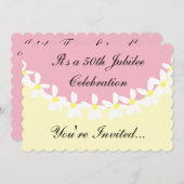 Invitations à la célébration du 50e anniversaire d (Devant / Derrière)