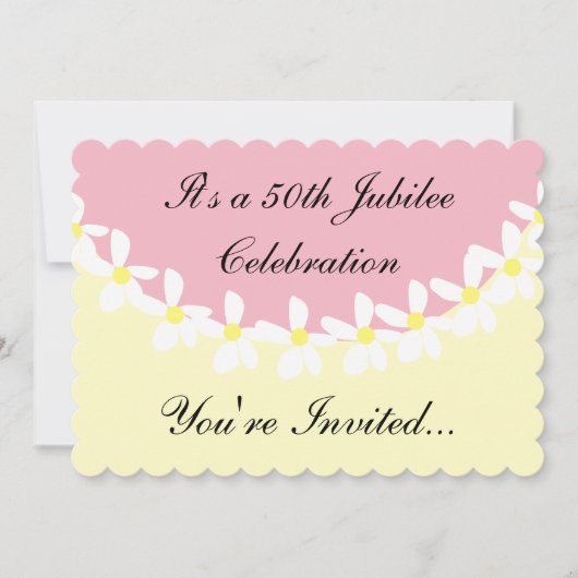 Invitations à la célébration du 50e anniversaire d (Devant)