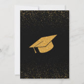 Invitations à la cérémonie d'ameublement Gold Neon (Dos)