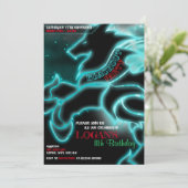 Invitations à la cérémonie de blackout du loup de  (Debout devant)