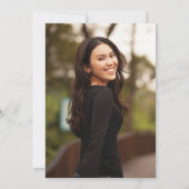 Invitations à la cérémonie de remise des diplômes (Dos)