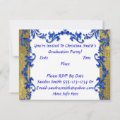 Invitations à la cérémonie de remise des diplômes  (Dos)