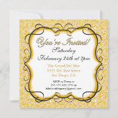 Invitations à la cérémonie du 50e anniversaire de (Dos)