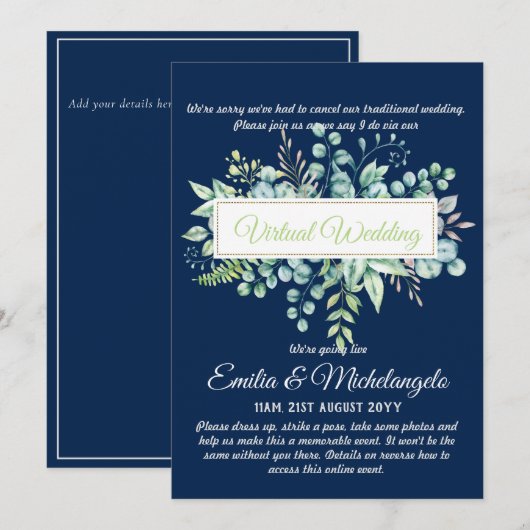 Invitations à la diffusion en direct de discussion (Devant / Derrière)