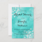 invitations à la douche nuptiale de la plage de Ma (Devant)