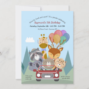 Invitations À La Fête D'Anniversaire