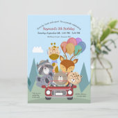 Invitations À La Fête D'Anniversaire (Debout devant)