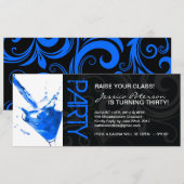 INVITATIONS À LA FÊTE D'ANNIVERSAIRE (Devant / Derrière)