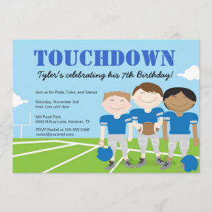 Invitations à la fête d'anniversaire à thème du ba