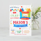 Invitations à la fête d'anniversaire de Bounce Hou (Debout devant)