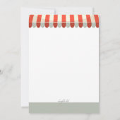 Invitations à la fête d'anniversaire de Candy Man (Dos)