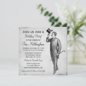 Invitations à la fête d'anniversaire de Dapper Gen (Debout devant)