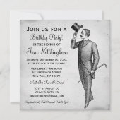 Invitations à la fête d'anniversaire de Dapper Gen (Devant)