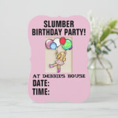 INVITATIONS À LA FÊTE D'ANNIVERSAIRE DE LA BOUE (Debout devant)