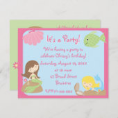 Invitations à la fête d'anniversaire de la Cité de (Devant / Derrière)